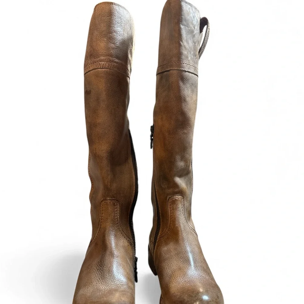 Bed Stu new Jacqueline Tall leather boots perfect condition sticker on bottom